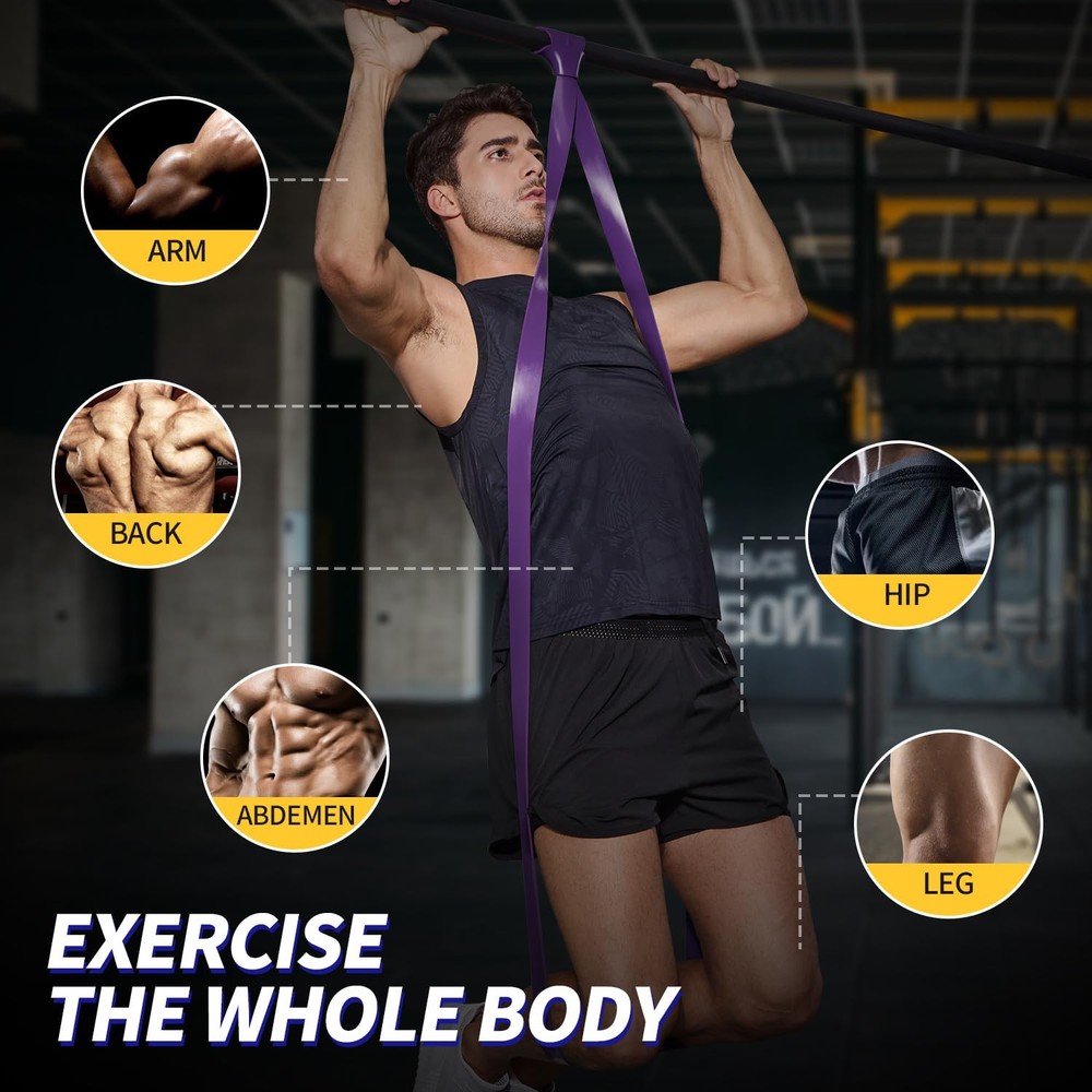 Pull Up Bands, Resistance Band, Pull Up Assistance Band, Long Exercise Workou...