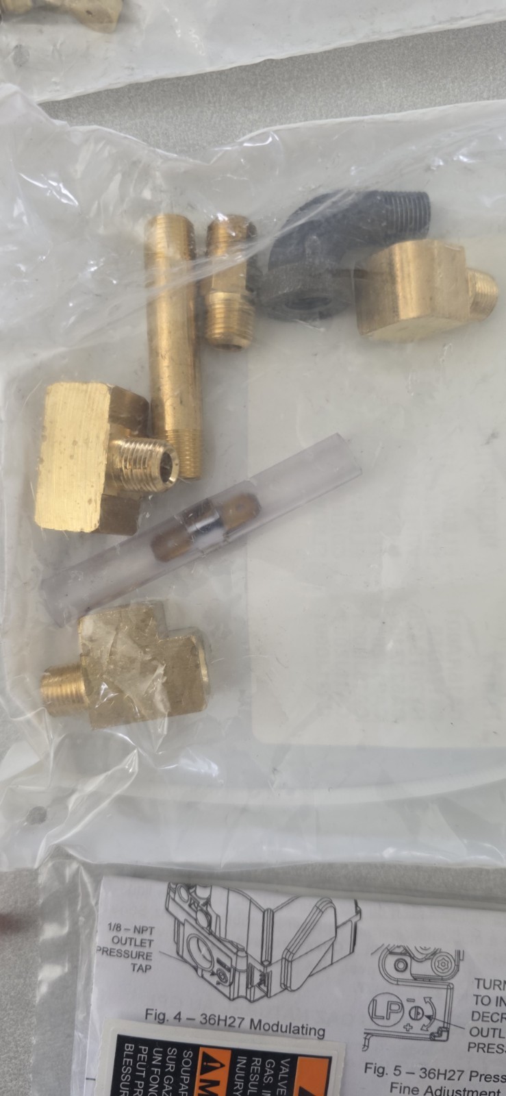 AGAGC9NPS01E Kit Gas CVRSN NATURAL to PROPANE Conversion Kit