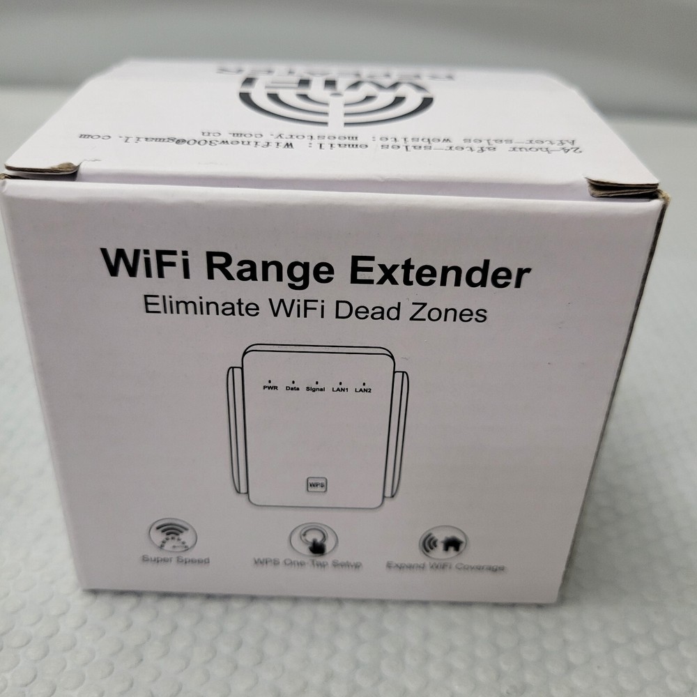 Wifi Range Extender 2.4GHz 1 Tap Setup