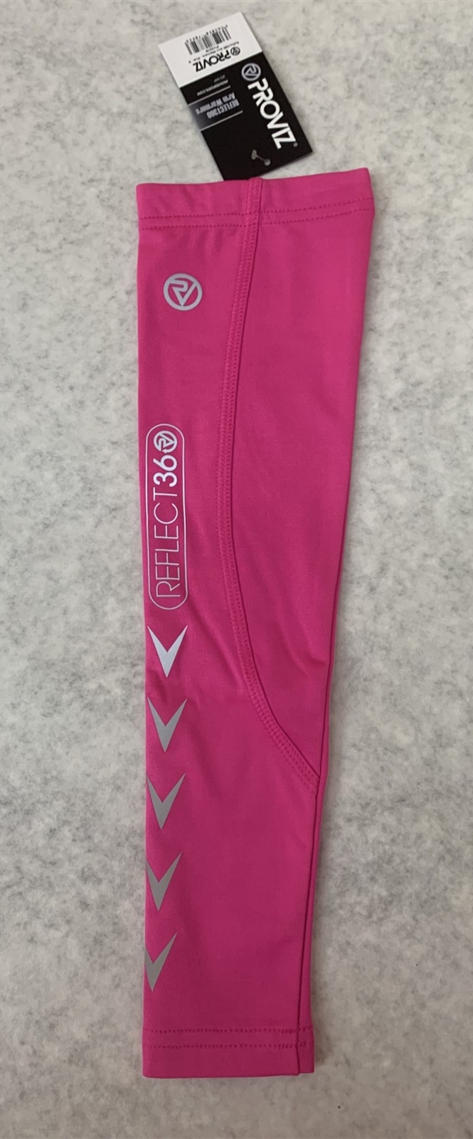 Proviz PV3376 REFLECT360 Reflective Arm Warmers in Pink Choose Size