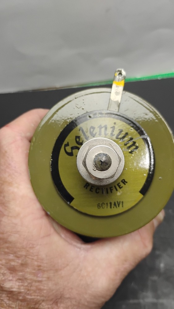 Vintage Large SELENIUM RECTIFIER 6C11AV1 UNUSED and UNTESTED