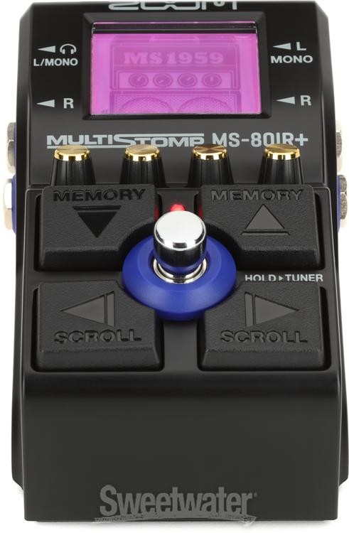 Zoom MS-80 IR+ Amp Sim and Multi-effects Pedal
