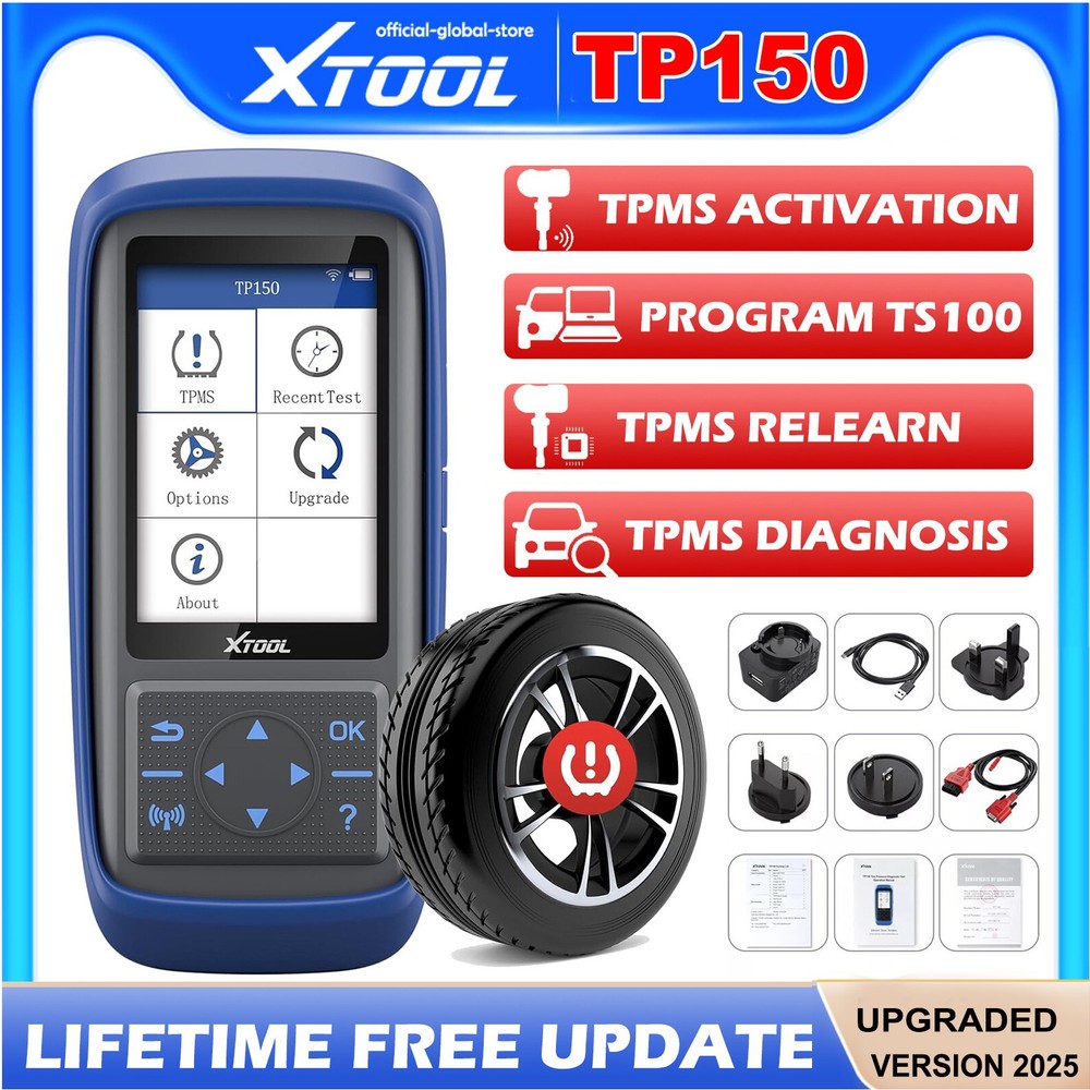 USED XTOOL TP150 Tire Sensor Programmer TPMS Relearn Activate Diagnostic Tool