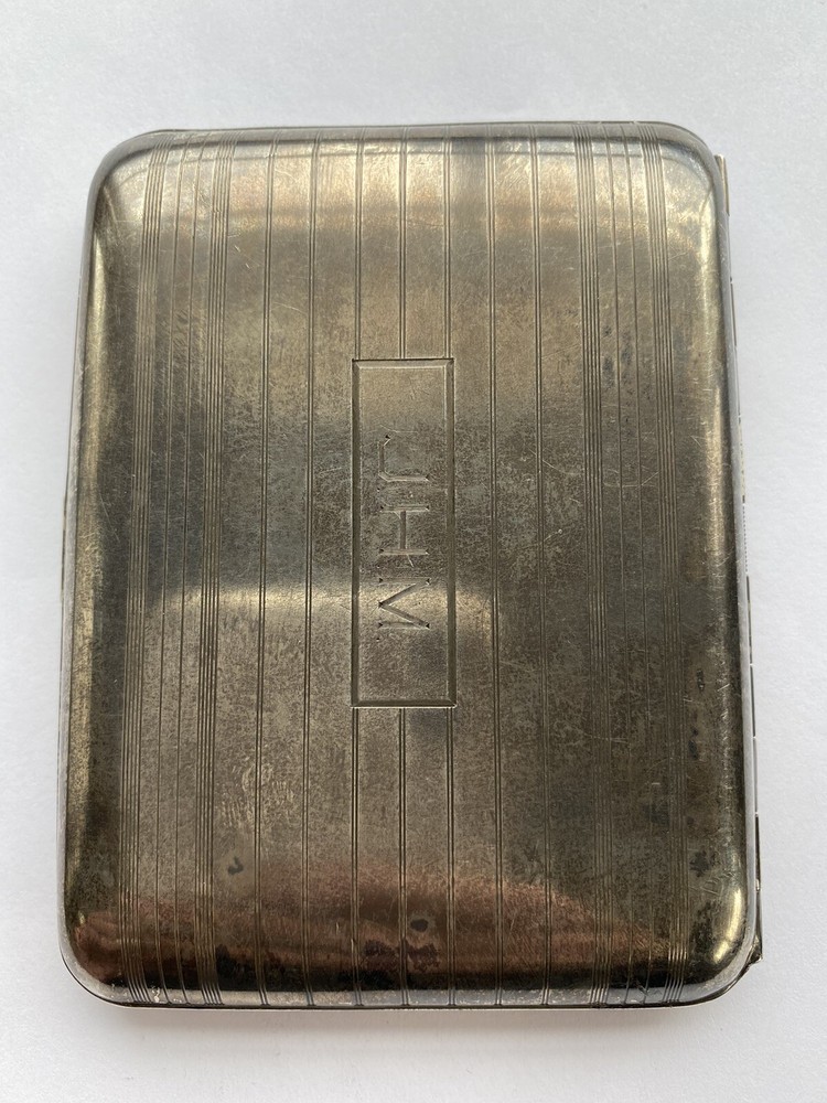 STERLING SILVER CIGARETTE CASE