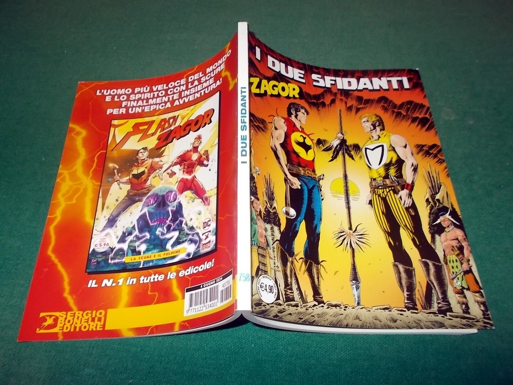 ZAGOR ZENITH No. 758 "The Two Challengers" Bonelli Editions 2024