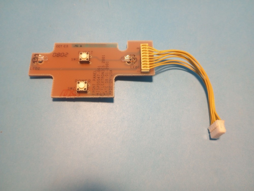 Original Xbox Power / Eject Button PCB module Board OEM Tested Working