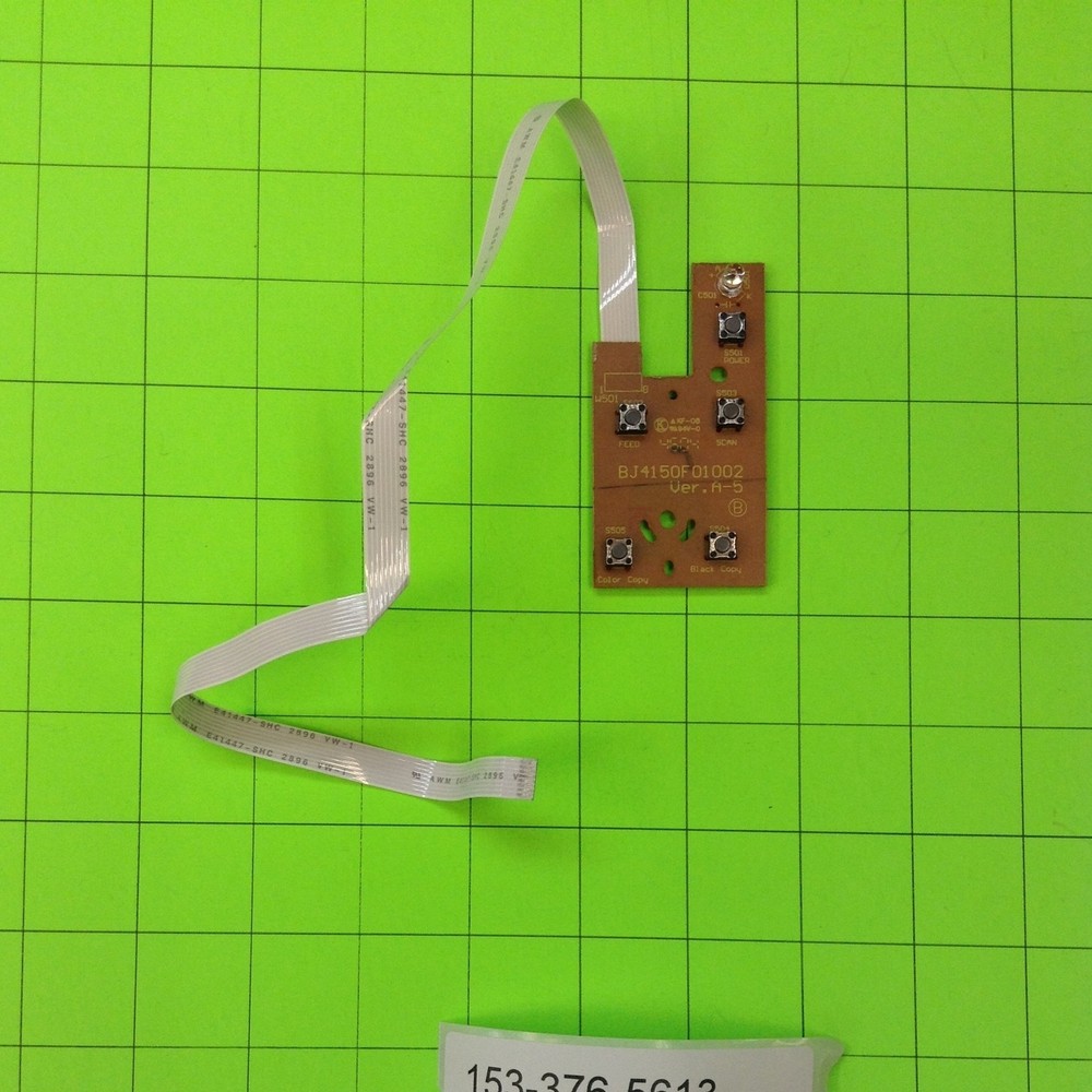 Lexmark 4476-K04 Inkjet Printer Key Button Board BJ4150F01002