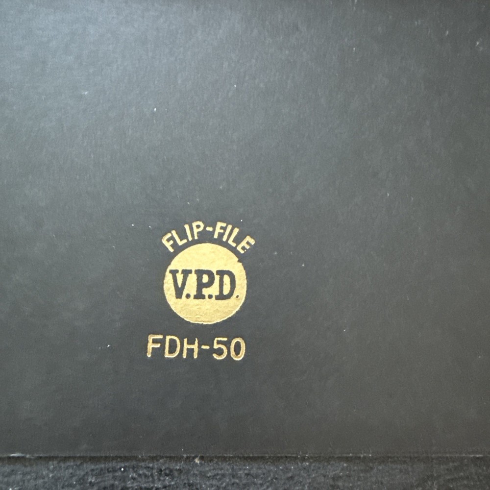 First Day Cover FDC Empty Album Good Condition Flip File Fdh-50 See Photos Stamp