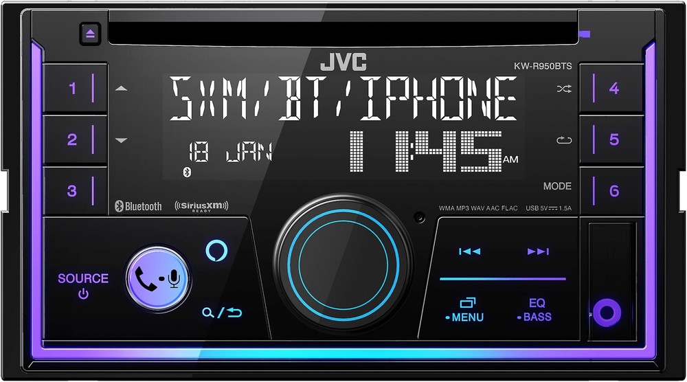 JVC KW-R950BTS CD Receiver