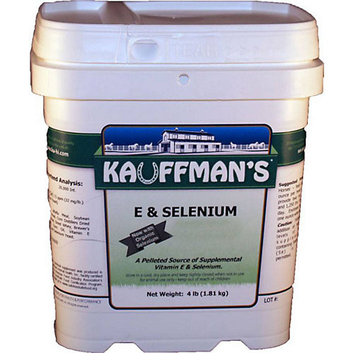 Kauffmans Vitamin E And Selenium Pellets 4 Lb