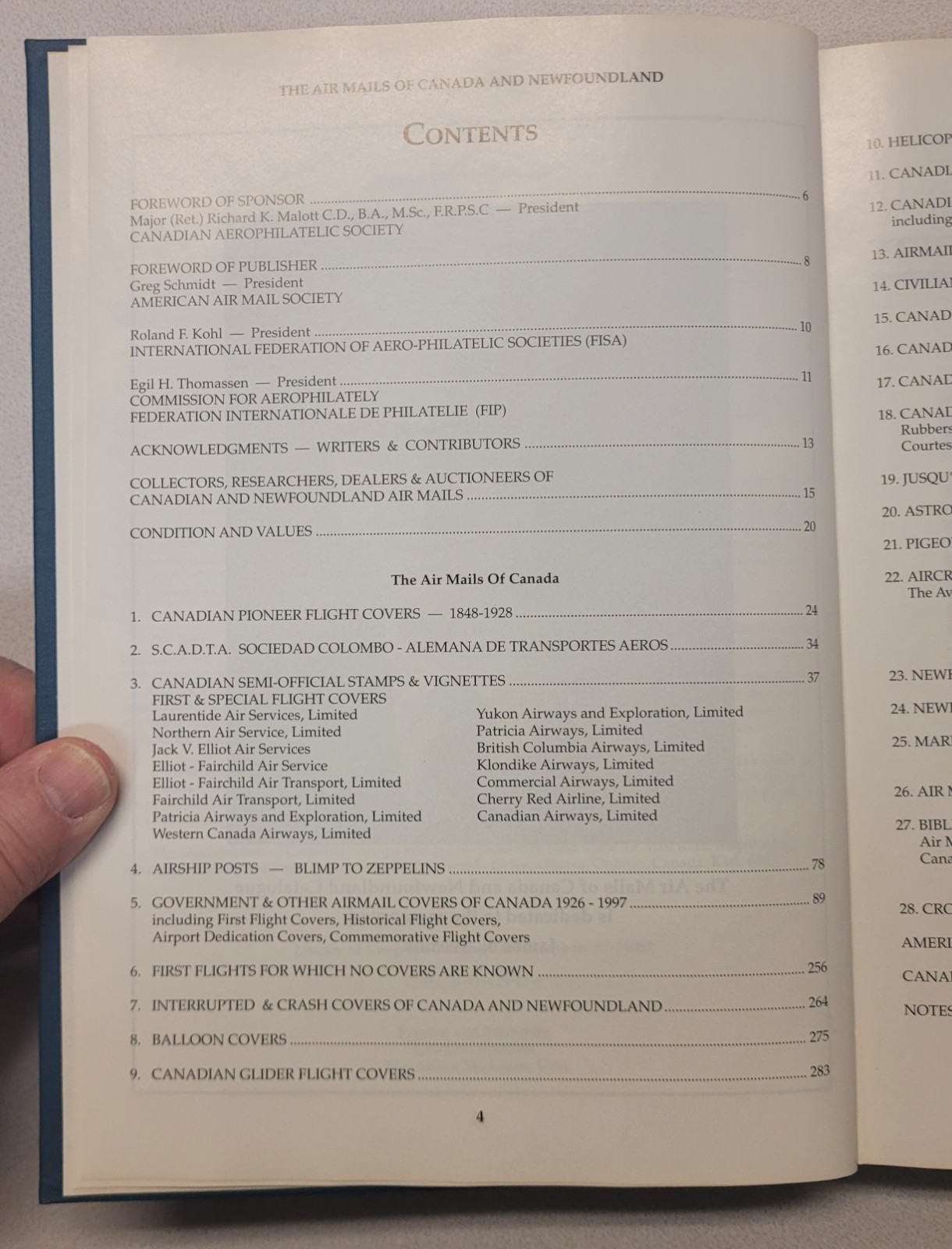 AAMC American Airmail Catalogue 6th Ed. FULL 4 Vol. Set w Canada & Newfoundland