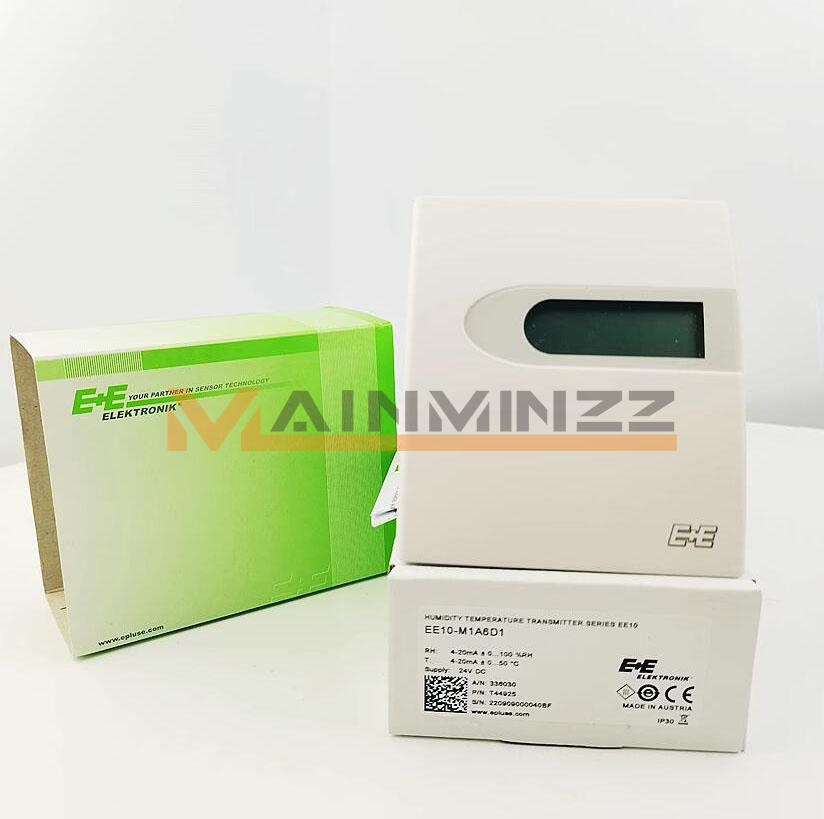 One New E+E digital room temperature and humidity sensor EE10-M1A6D1