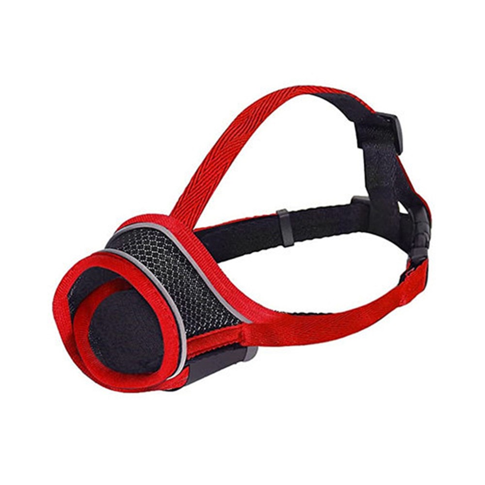 Durable Dog Muzzle with Adjustable Loop - Mouth Cover for Training, Bark Control