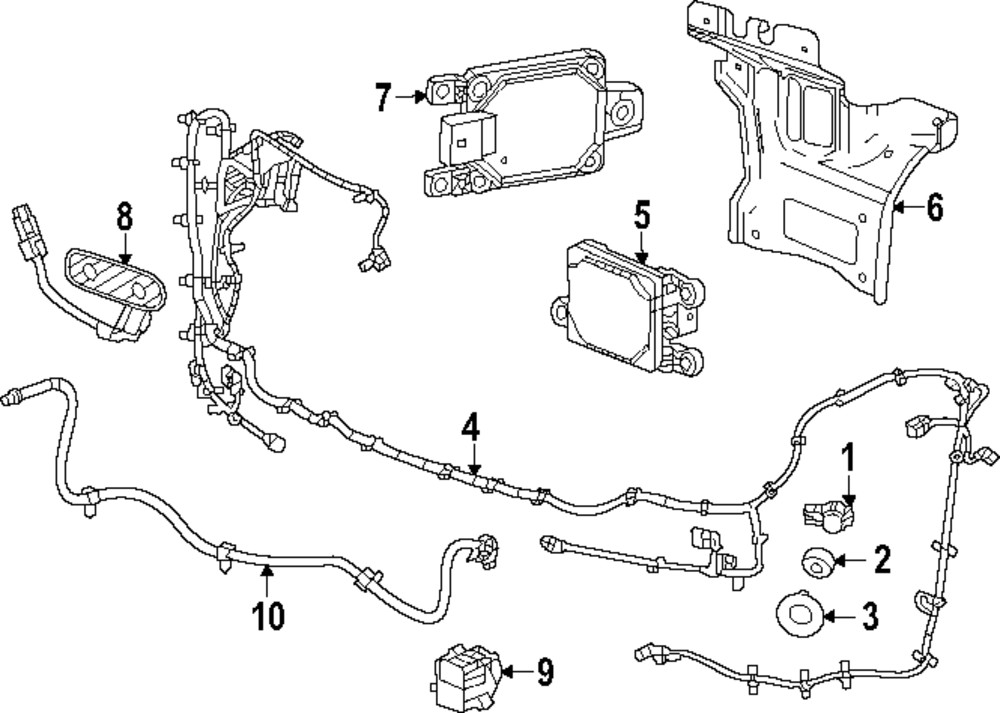 Genuine GM Night Vision Camera 84834198