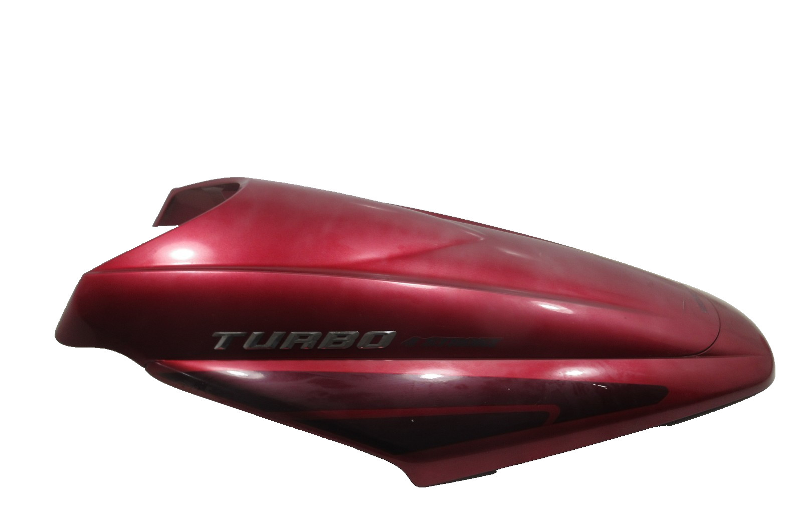 OEM HONDA 2005 F-12X TURBO AQUATRAX GPS BURGUNDY RED FRONT HOOD ASSEMBLY & LATCH