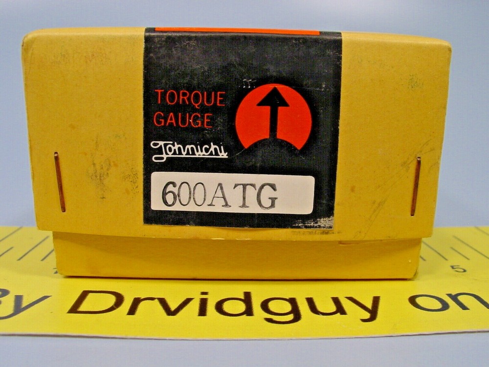 Tohnichi 600ATG Dial Indicating Analog Torque Gauge