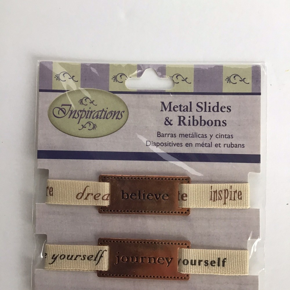 Inspirations Metal Slides & Ribbons