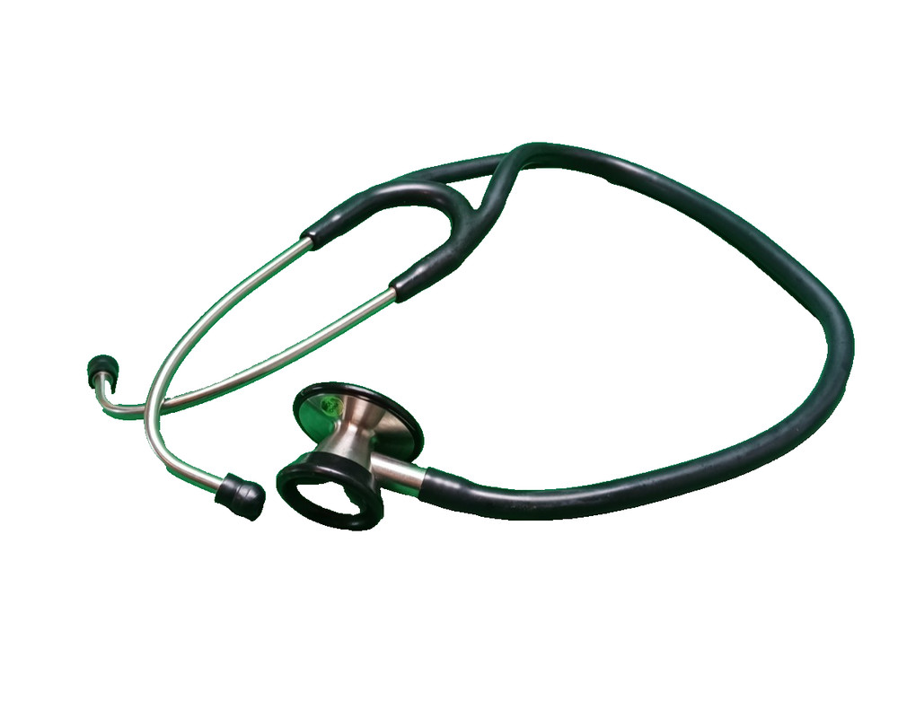 Dual Head Stethoscope Black Unbranded