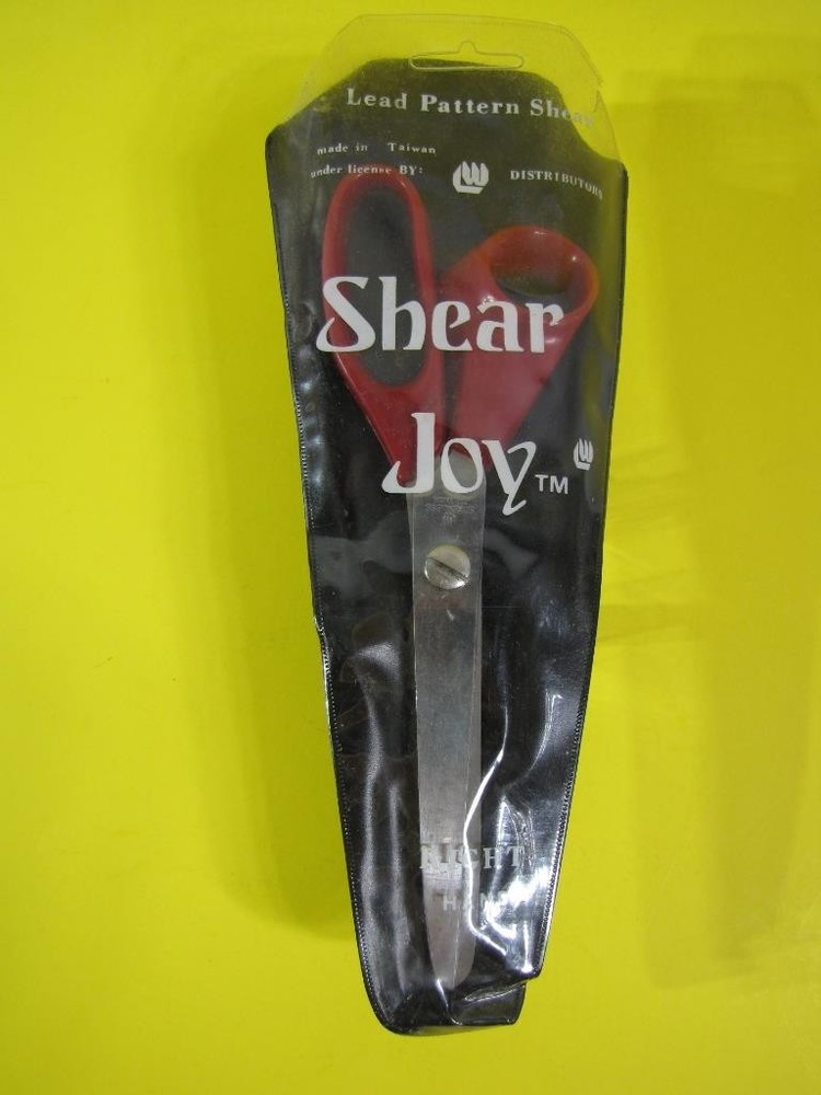 8" Lead & Foil Pattern Shears - Right Hand - Stained Glass Tools
