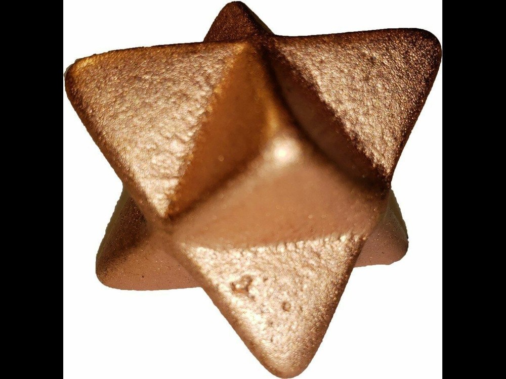 1.25 Inch Solid Copper Merkaba