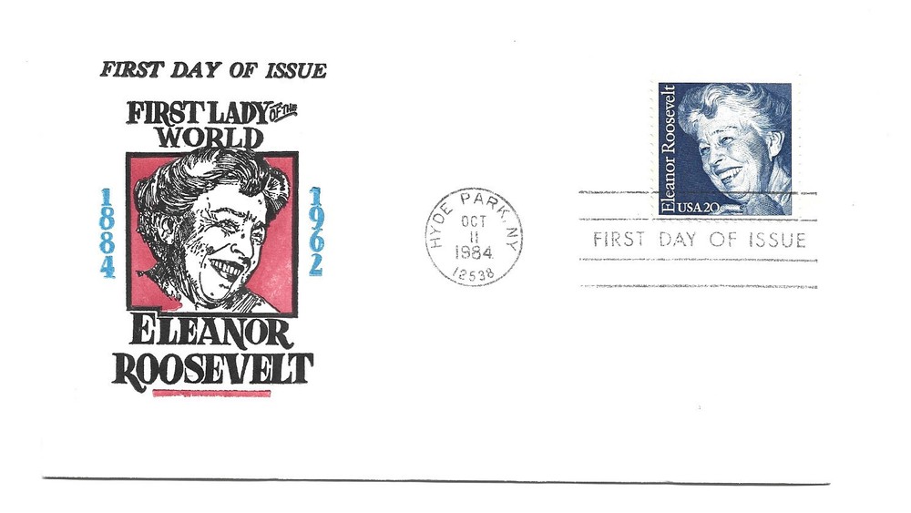 2105 Eleanor Roosevelt, Jack Davis, FDC