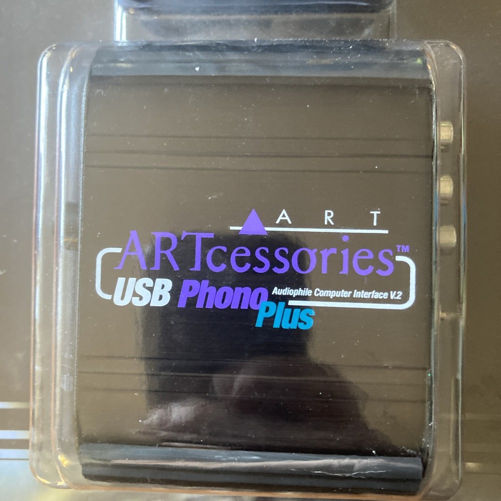 (C) ARTcessories USB Phono Vinyl Records Transfer Computer Interface