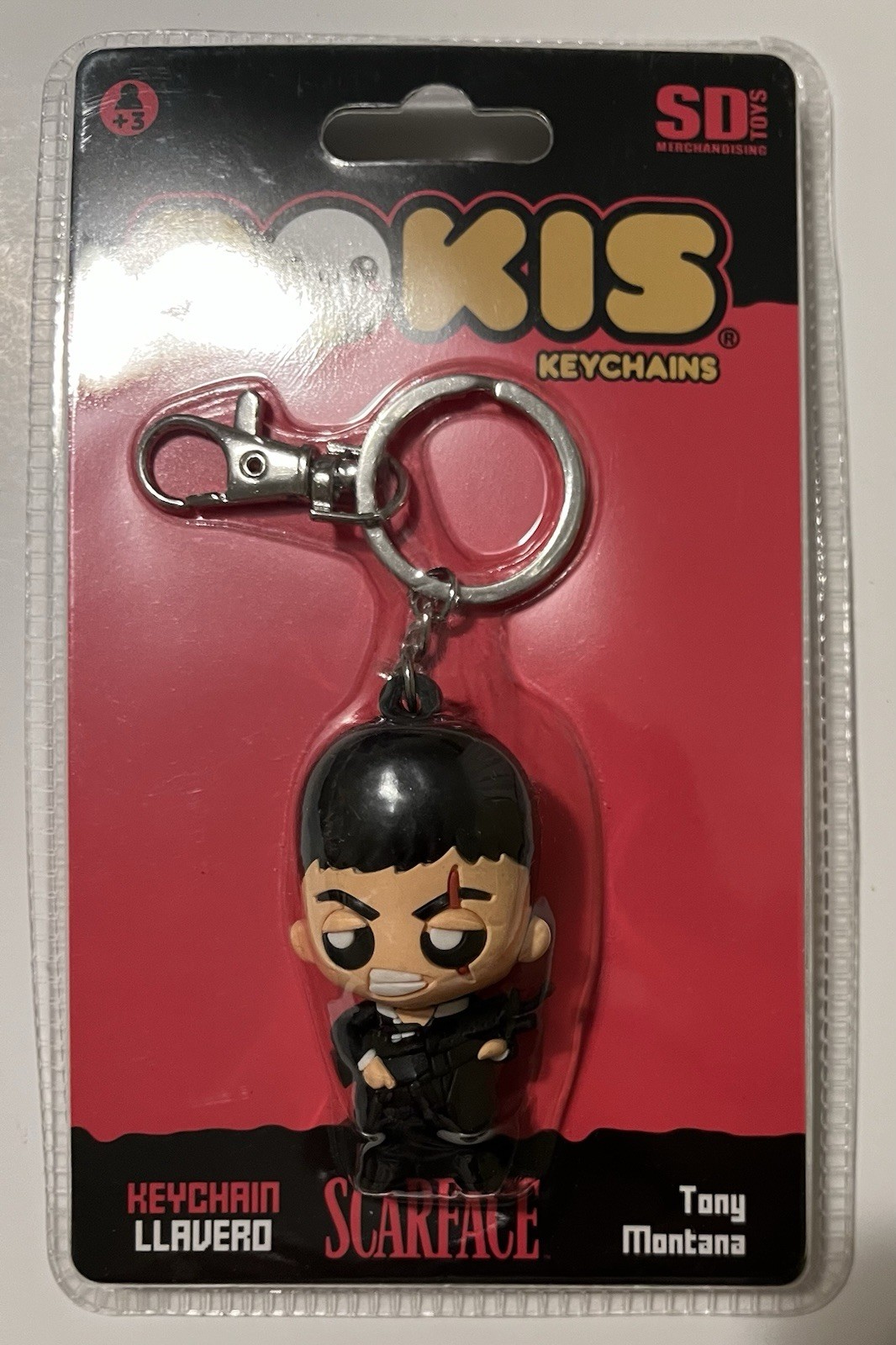 Pokis Scarface Tony Montana Keyring/Keychain.