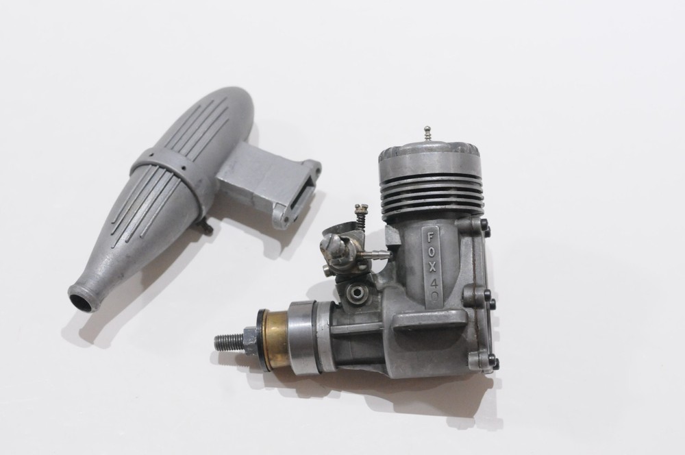FOX 40RC .40 R/C PLANE ENGINE WITH MUFLER NO BOX
