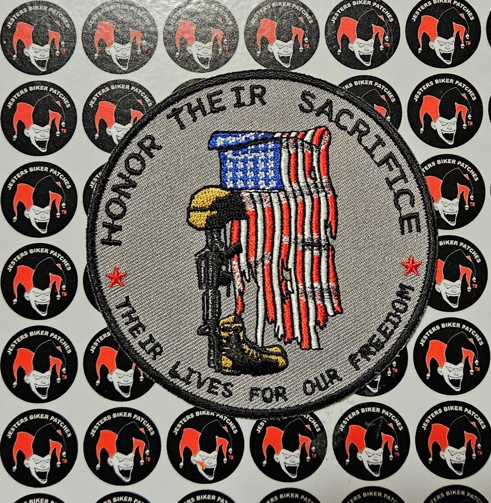 Military Honor Sacrifice Embroidered Patch MR003