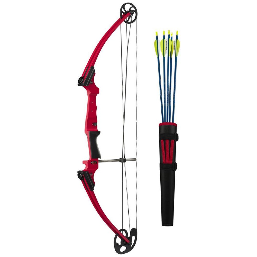Genesis Compound Bow Set Right Hand Red
