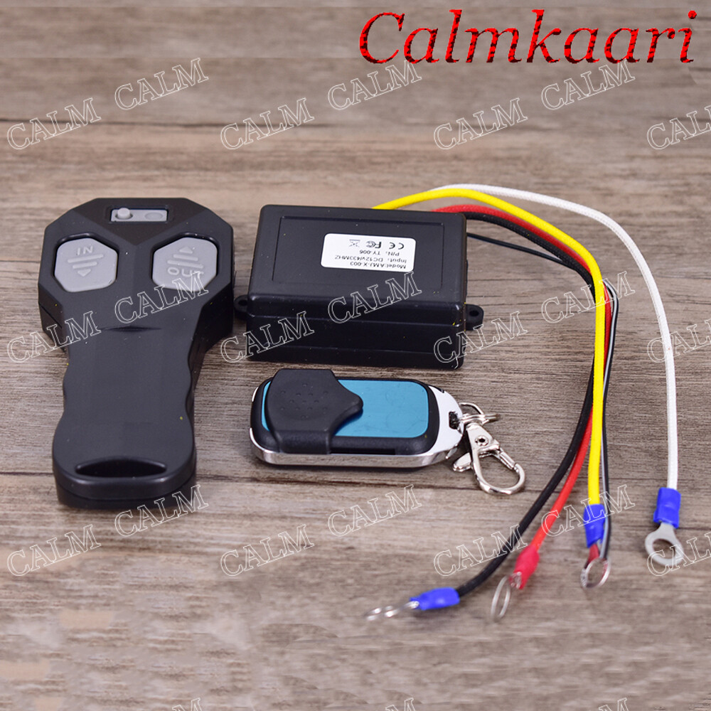 Wireless Winch Remote Control Kit DC12V Switch Handset for Jeep ATV SUV Truck