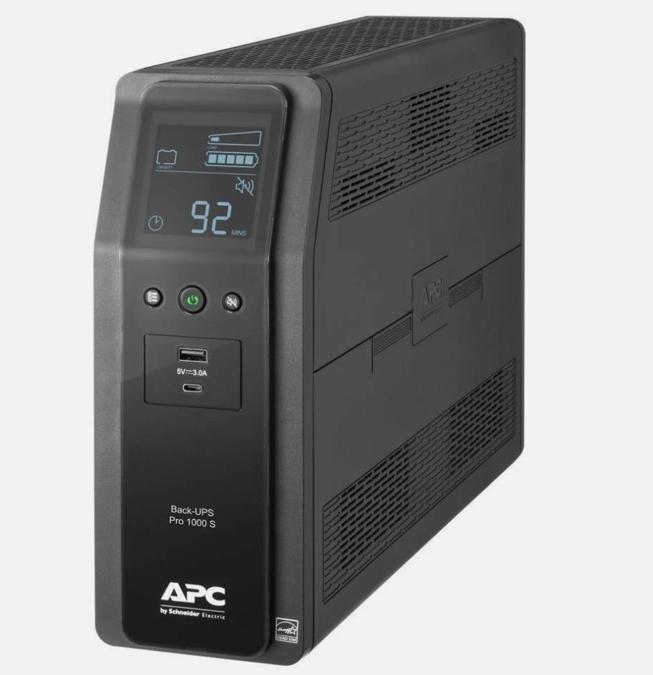 APC Back-UPS Pro BR 1000VA Battery Backup & Surge Protector