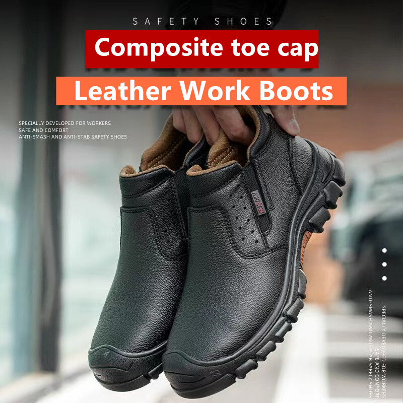 Men's Indestructible Safety Shoes Composite Toe Work Boots US