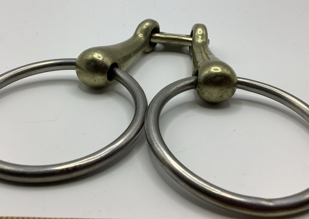 Stainless Steel Loose Ring Snaffle Horse Bit