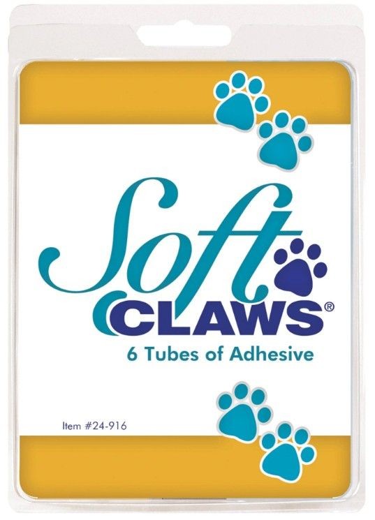 Cat, Soft Claws Nail Cap Adhesive Refill (6 count)