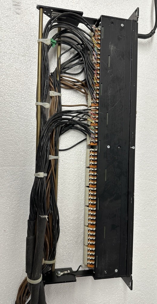 Studio Patchbay TT Bantam Mogami Wired Snake & Redco Loom Rack Panel 48ch Pro