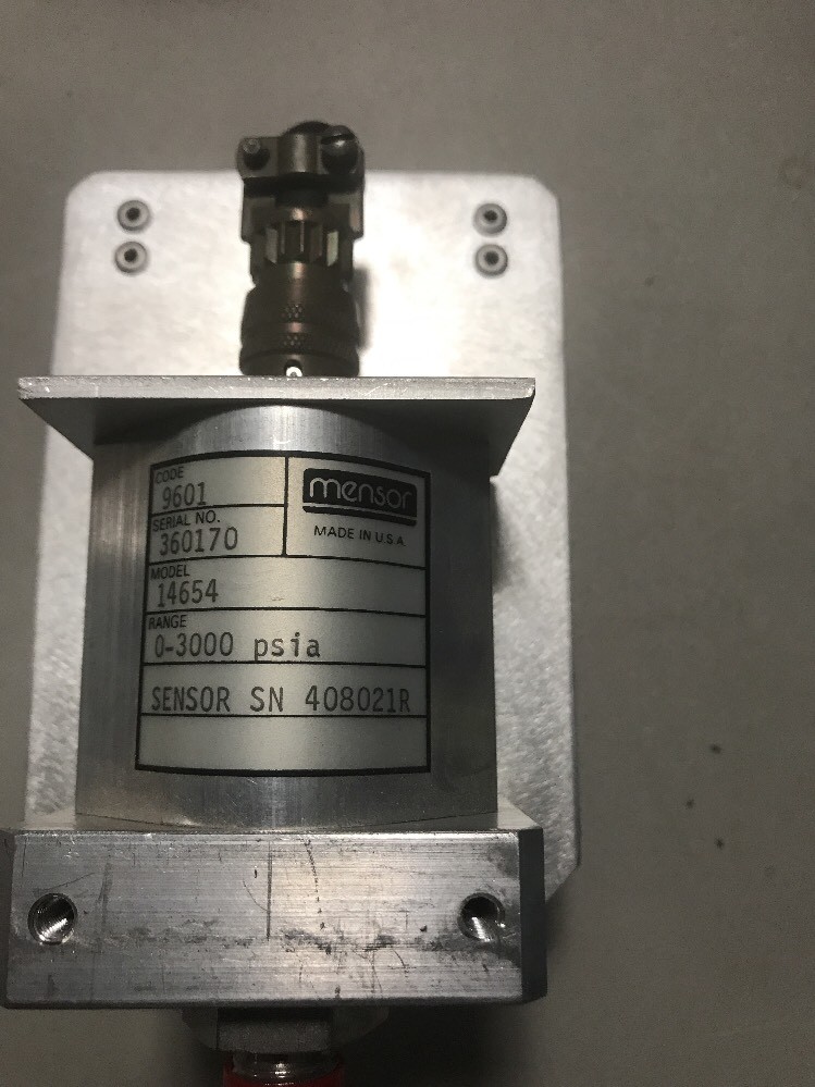 Mensor Sensor 0-3000 PSIA Sensor Model 14654