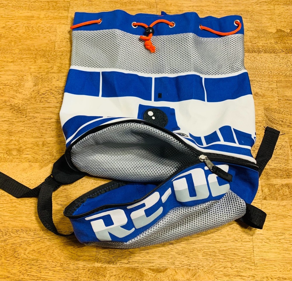 star wars r2d2 drawstring backpack