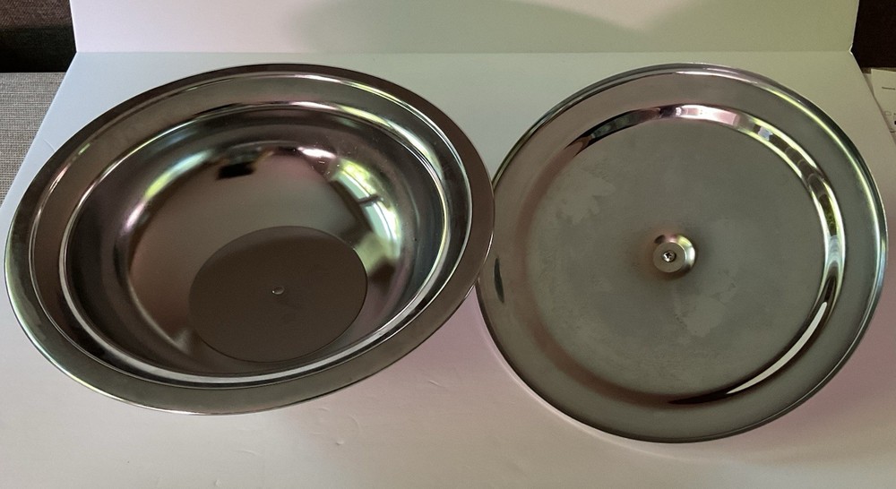Nice Vintage Large Kromex Covered Server Warmer