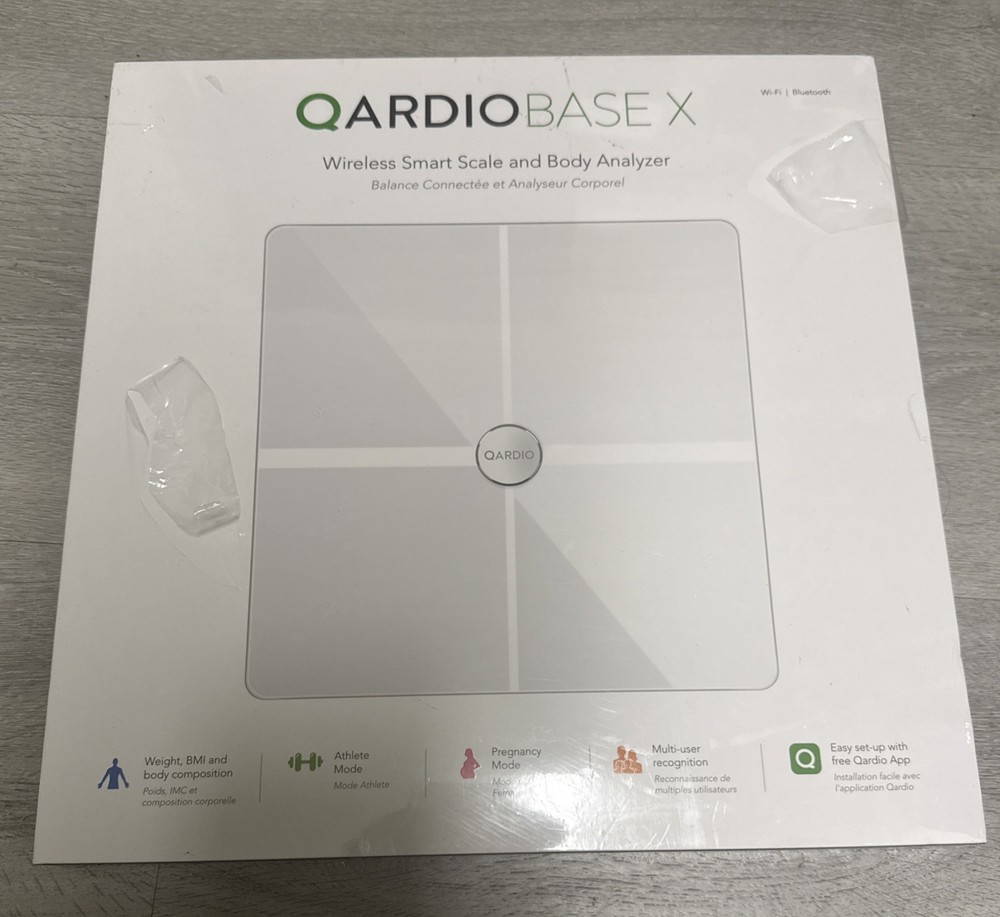 Qardio Base X Wireless Smart Scale & Body Analyzer