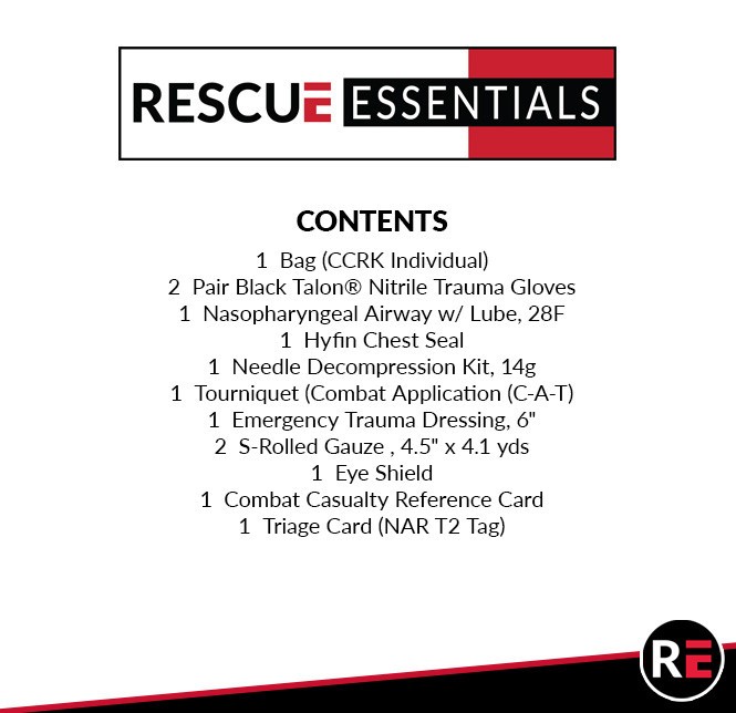 NAR Combat Casualty Response Kit - Individual