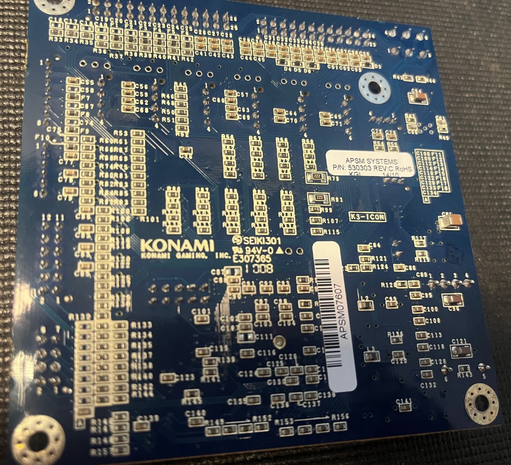 Konami Podium Cabinet Lighting Controller Board 51377