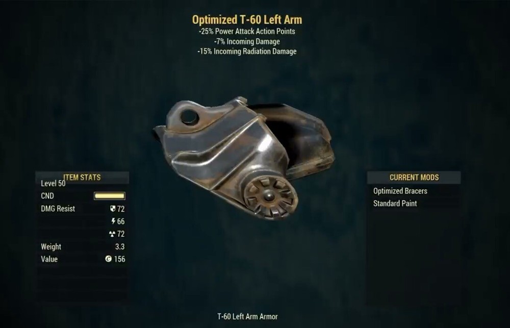 (Xbox) T-60 Power Armor with Jet Pack - Full Set Fully Modded