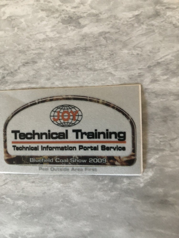 NICE JOY COAL MINING STICKERS