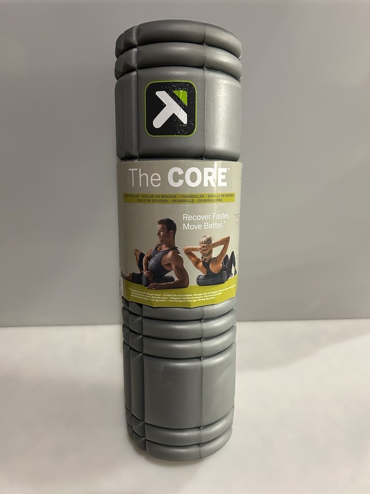 New TriggerPoint 18" Core Grey Solid Foam Roller Trigger Point