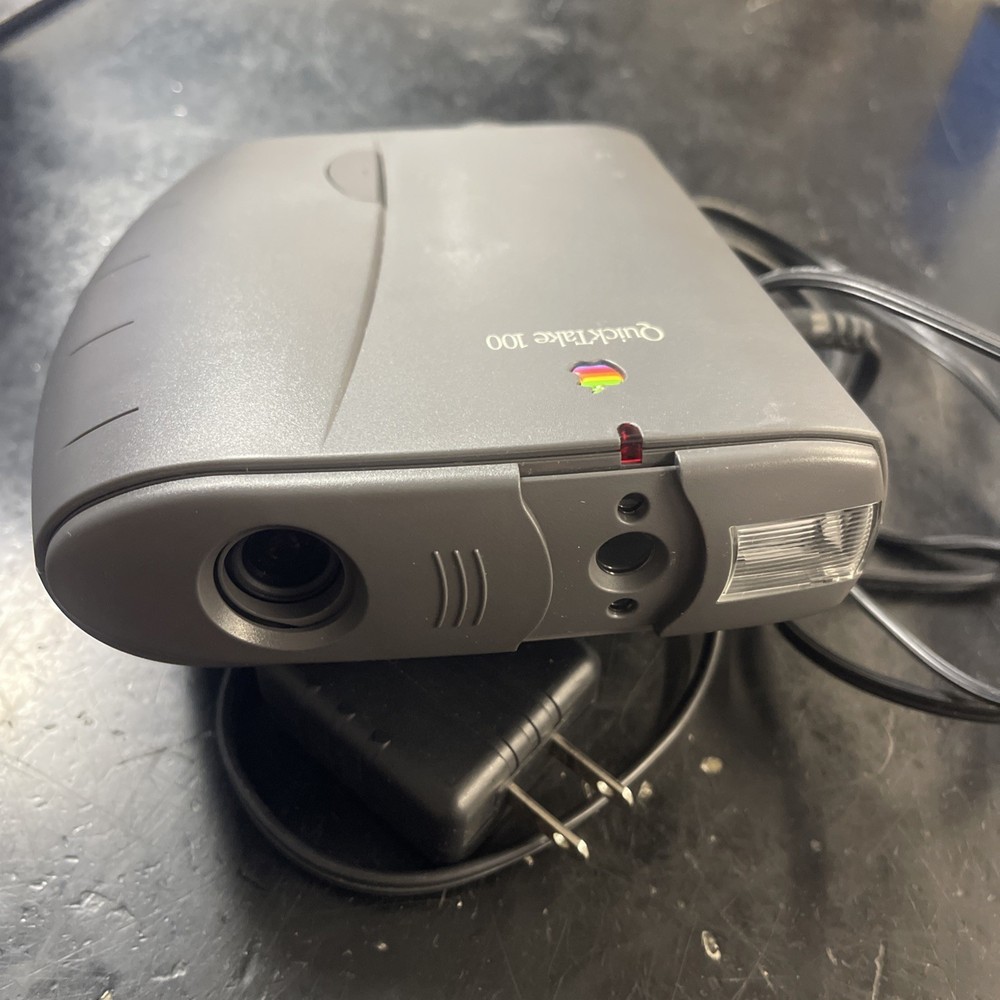 Apple Quicktake 100 Camera Microsoft Windows Compatible with Box and cables