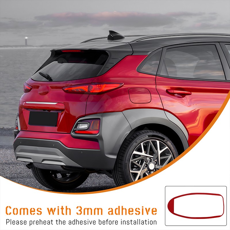 For Hyundai Kona 2018-22 Black Fin Antenna Base Cover Signal Aerial Replacement