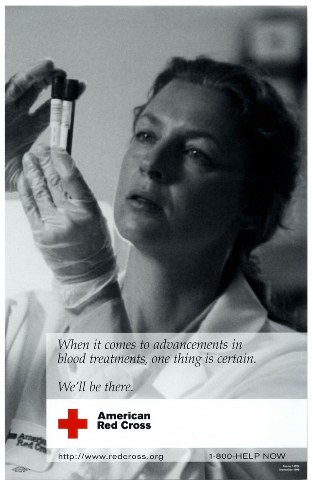 Red Cross Poster from 1998