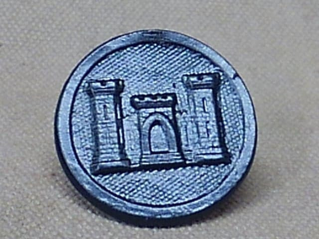 WWI Engineer Corps Collar Disk
