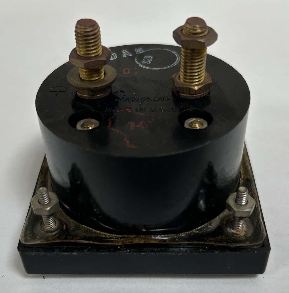 Vintage Andrew Engineering Inches Per Minute Panel Meter Gauge (A7)